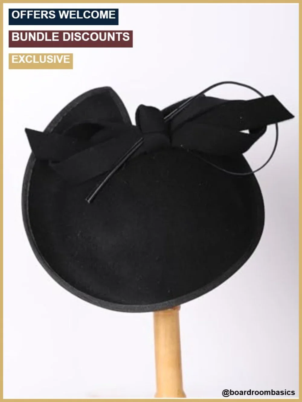 Vintage Wool Fedora Hat Adjustable Horse Racing Festival Fascinator